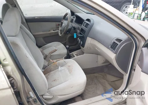 2007 Kia Spectra Ex из США, поврежденный, VIN KNAFE121375386446